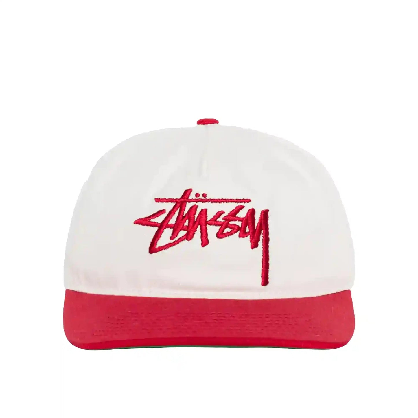 Stussy Big Stock Cap, cardinal - Tiki Room Skateboards - 3