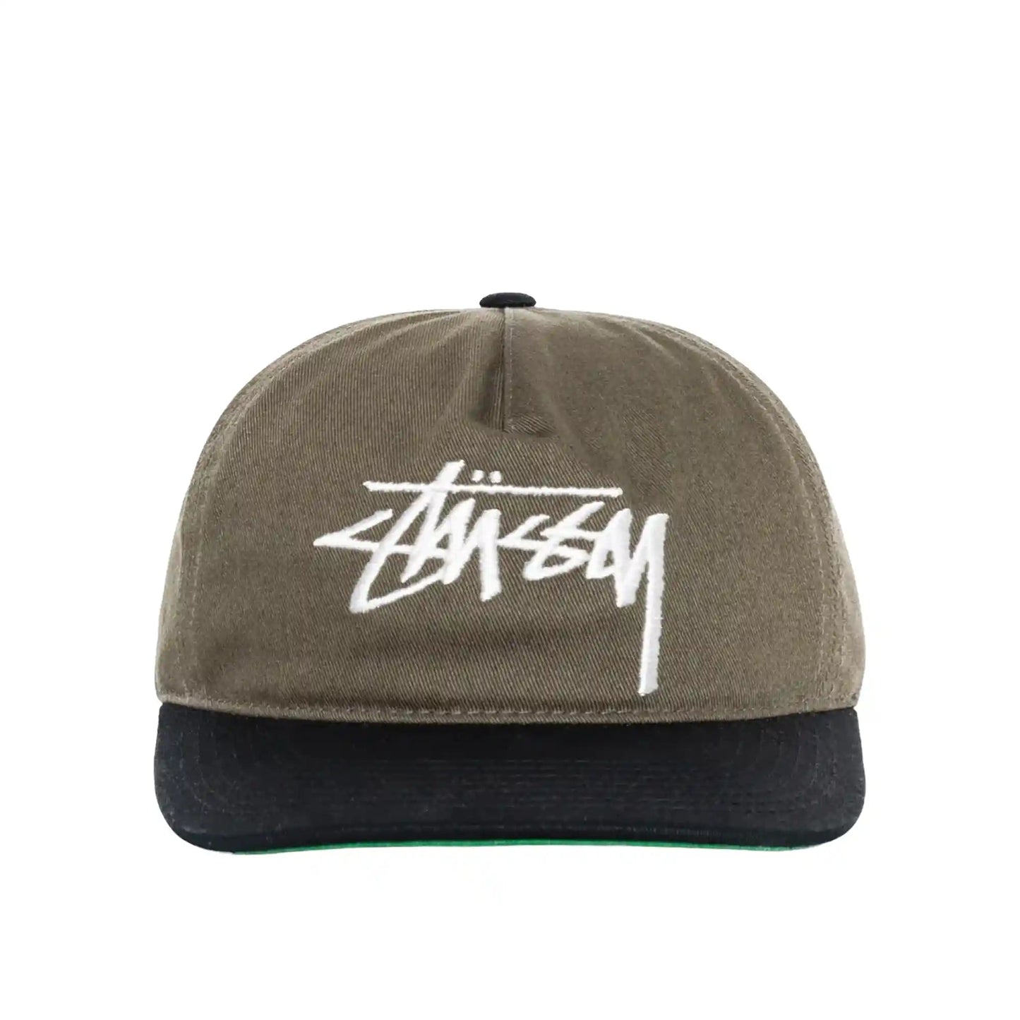 Stussy Big Stock Cap, olive - Tiki Room Skateboards - 3