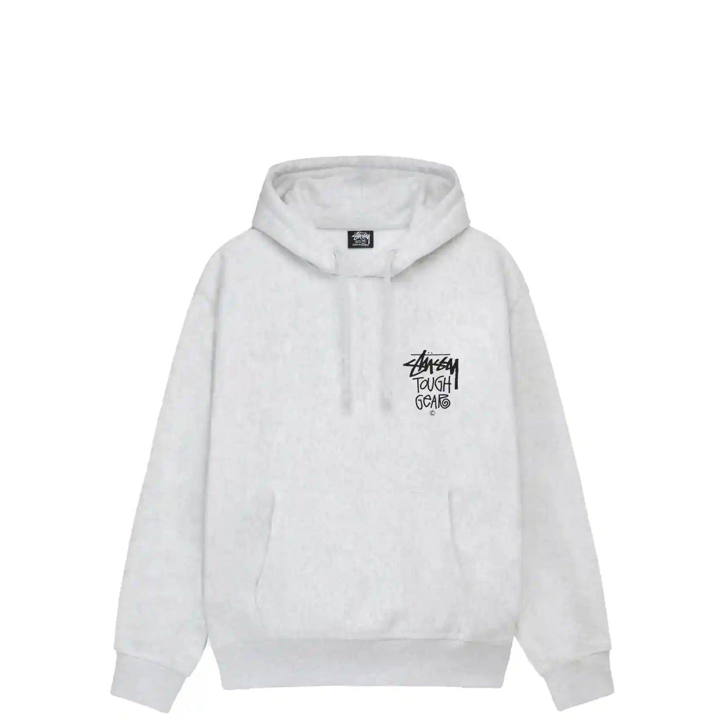 Stussy Tough Gear Hood, ash heather - Tiki Room Skateboards - 2