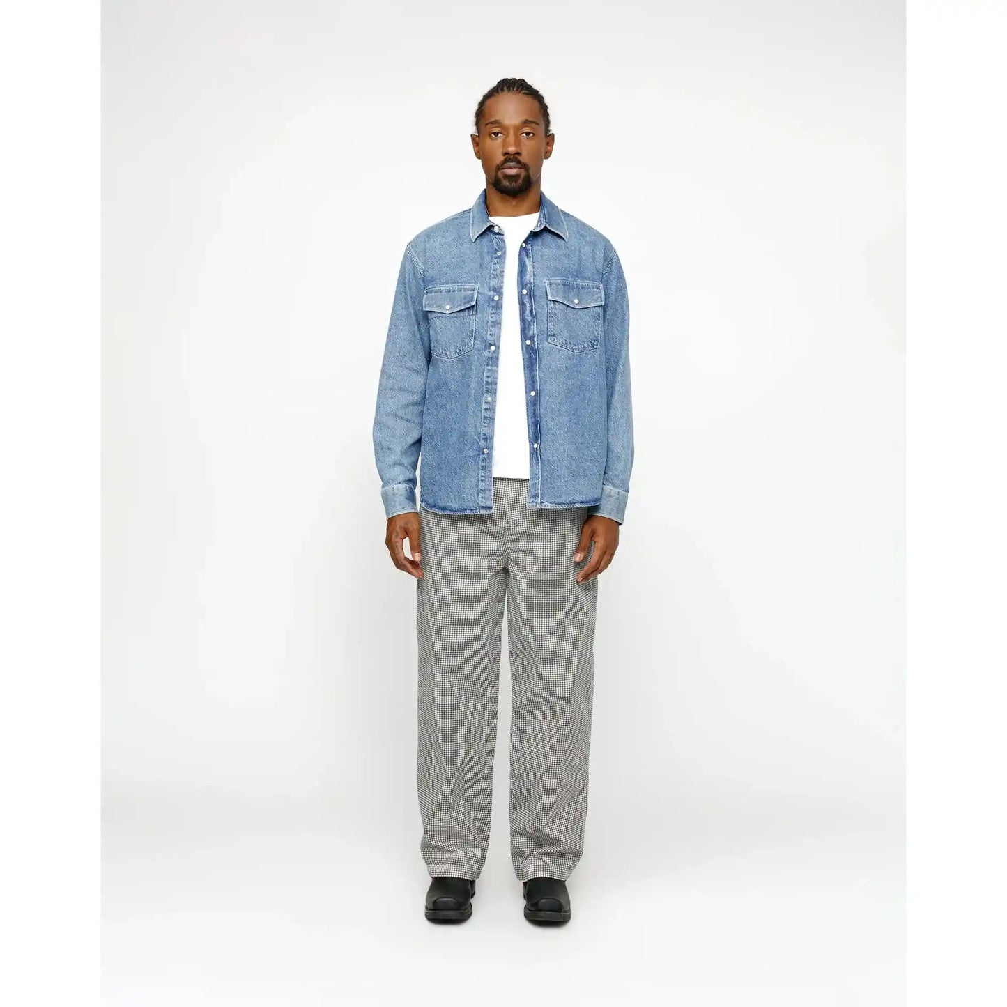 Stussy Workgear Trouser Twill, houndstooth - Tiki Room Skateboards - 6