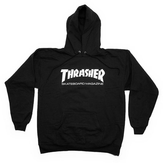 Thrasher Skate Mag Hood, black - Tiki Room Skateboards - 1