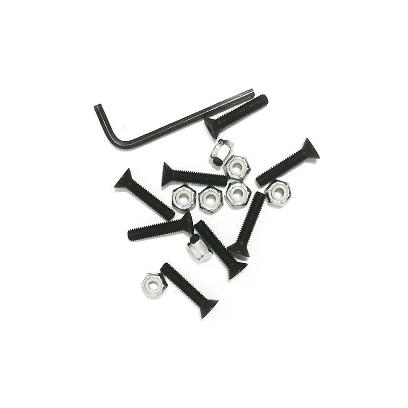 Tiki Room 1-1/2" hardware - Tiki Room Skateboards - 1