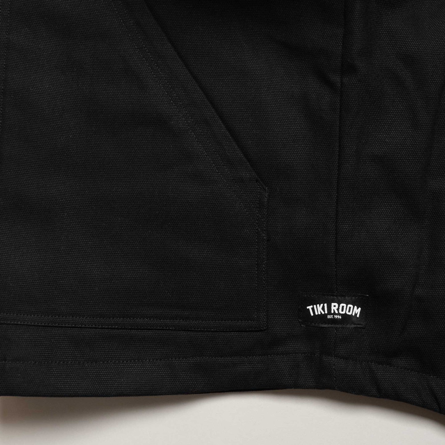 Tiki Room Duck Canvas Vest, black - Tiki Room Skateboards - 4