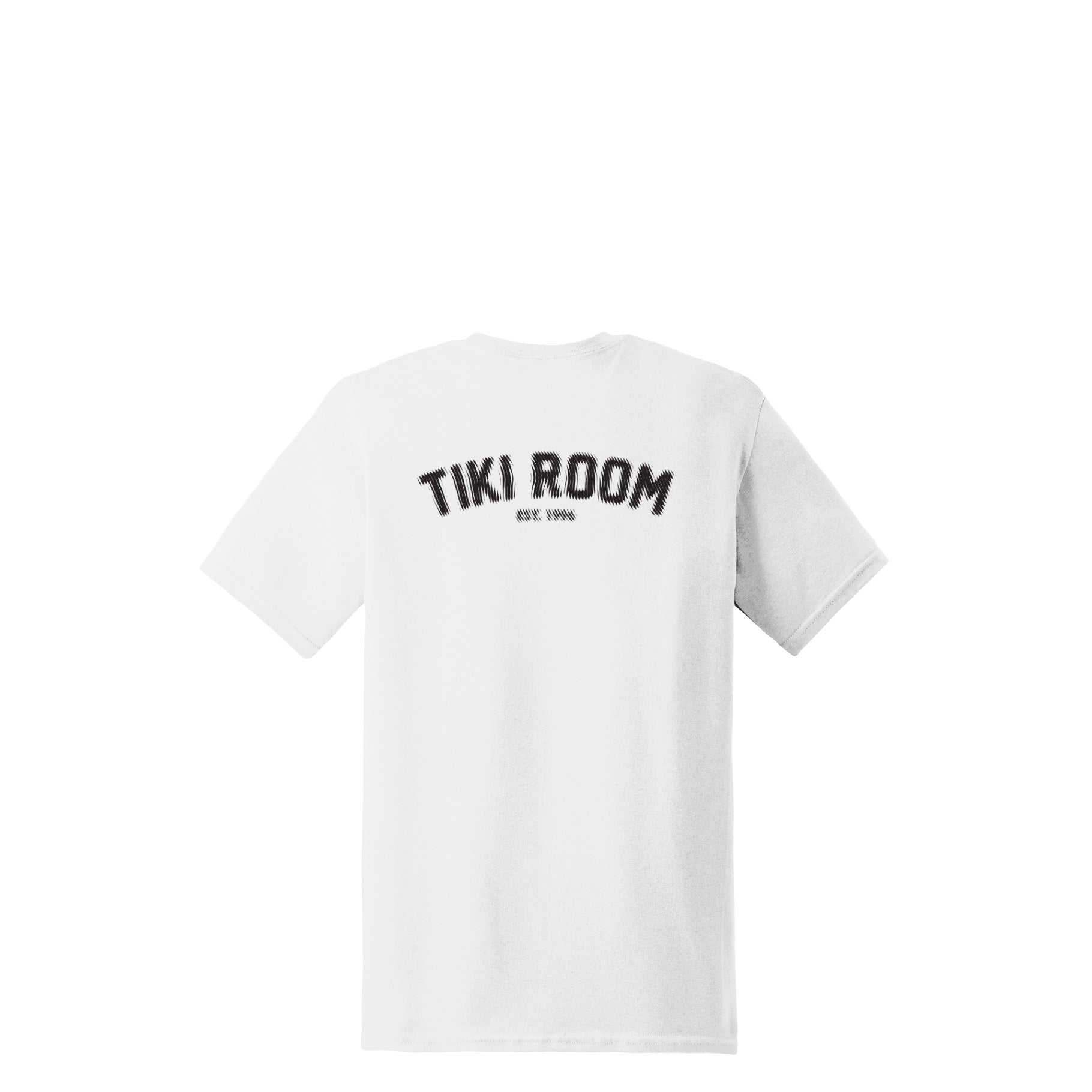 Tiki Room Halftone Arch Tee, white - Tiki Room Skateboards - 1