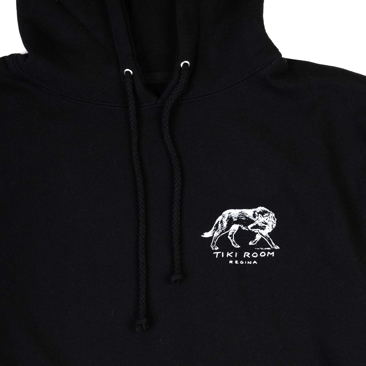 Tiki Room Sketchy Skateshop Todd Francis Wolf Sweatshirt, black - Tiki Room Skateboards - 2