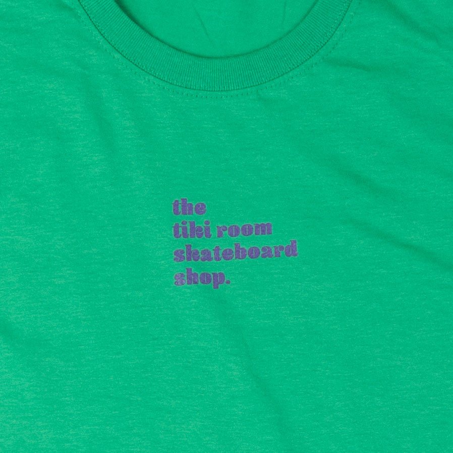 Tiki Room Typography tee - Tiki Room Skateboards - 2
