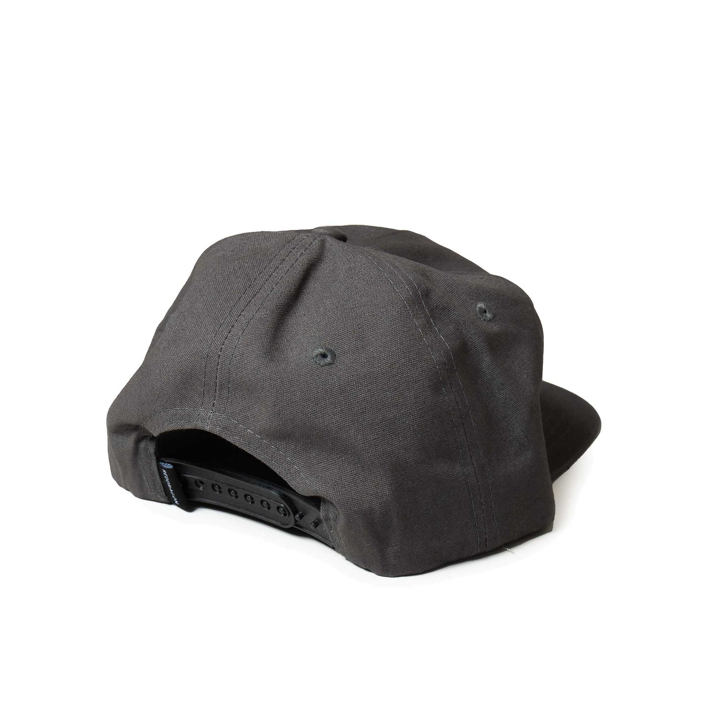 Tiki Room Unstructured Arch Embroidered 6-Panel Hat, grey/black - Tiki Room Skateboards - 2