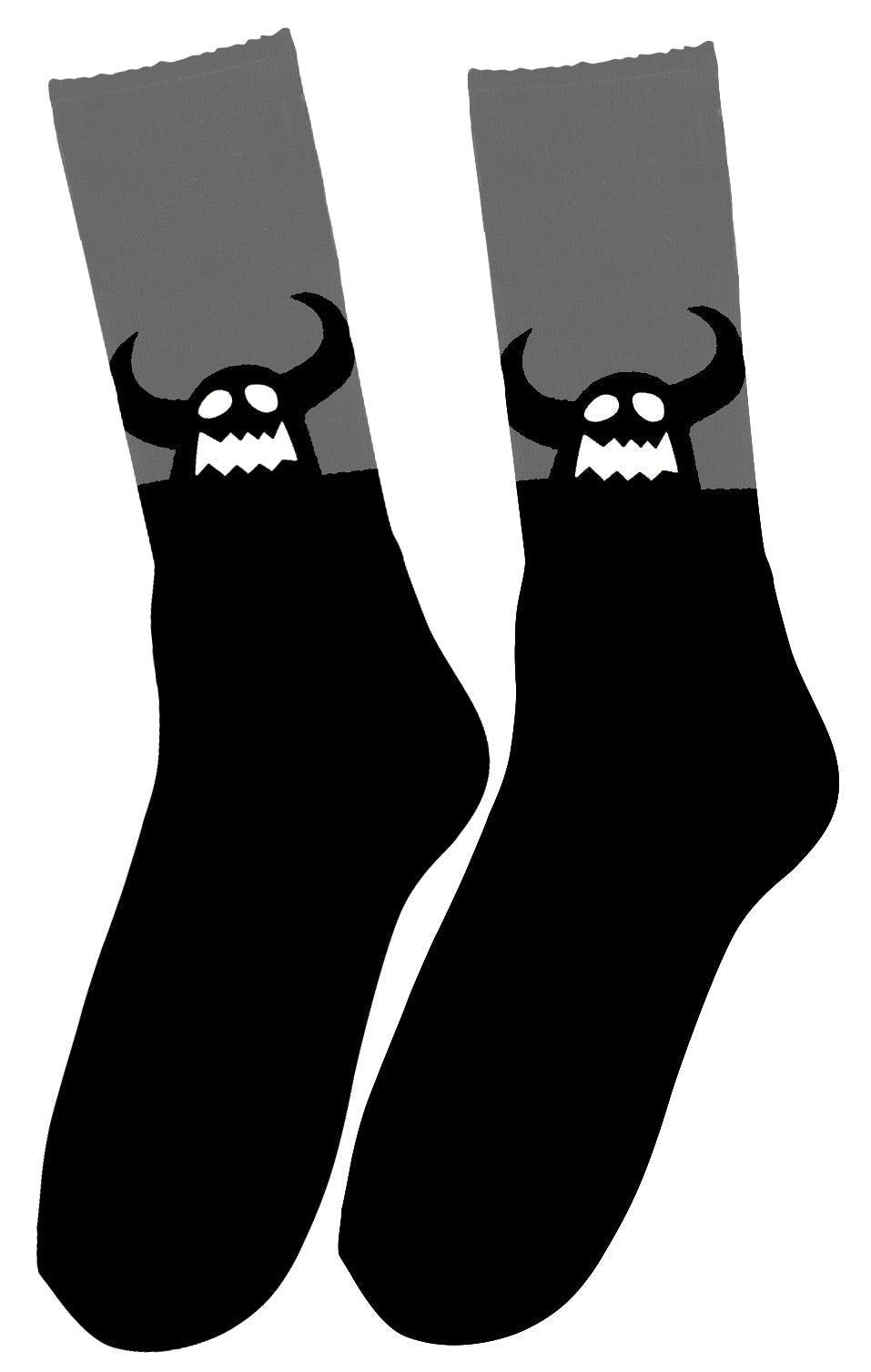 Toy Machine OG Monster Socks, black