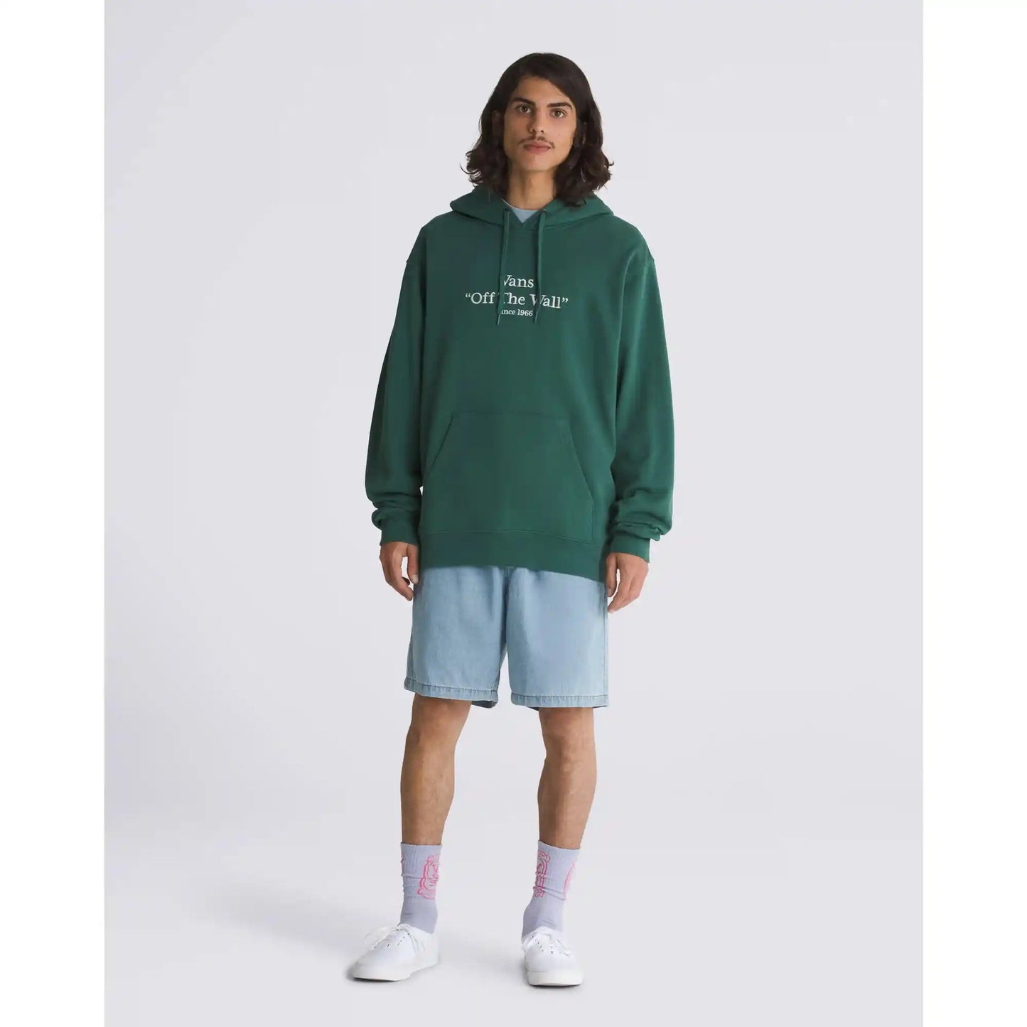 Vans Quoted Loose Hoody, bistro green - Tiki Room Skateboards - 5