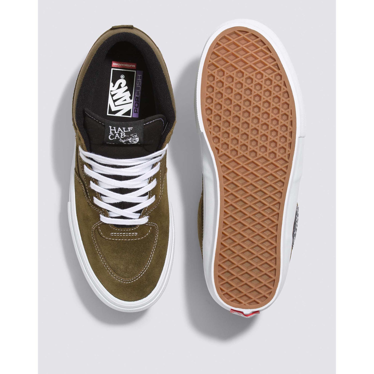 Vans Skate Half Cab™, dark olive - Tiki Room Skateboards - 6