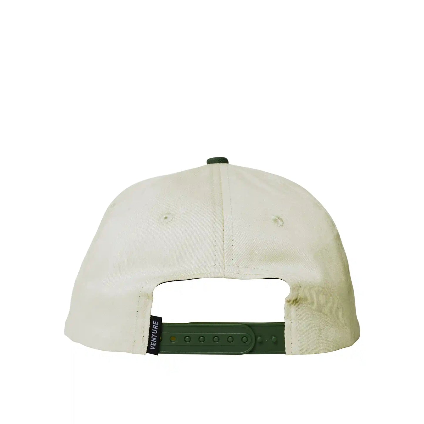 Venture Heritage Snapback, white/dark green - Tiki Room Skateboards - 2