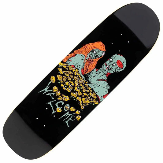 Welcome Zombie Love On Boline Deck (9.25") - Tiki Room Skateboards - 1