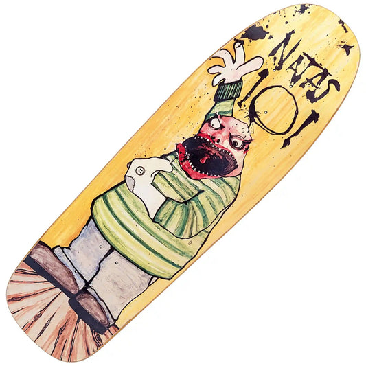 101 Natas Sock Puppet R7 Slick Deck (9.625”) - Tiki Room Skateboards - 1