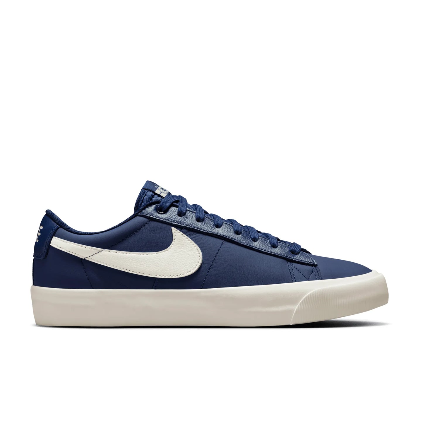 Nike SB Blazer Low Pro Gt, blue void/sail-blue void — available at TIKI ROOM
