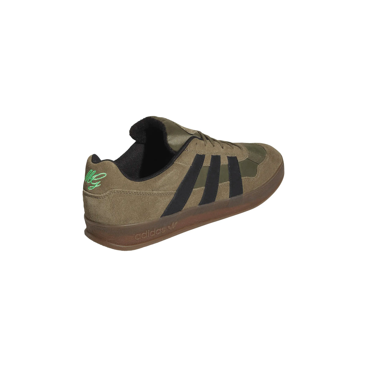 Adidas Aloha Super, olive strata/core black/gum5