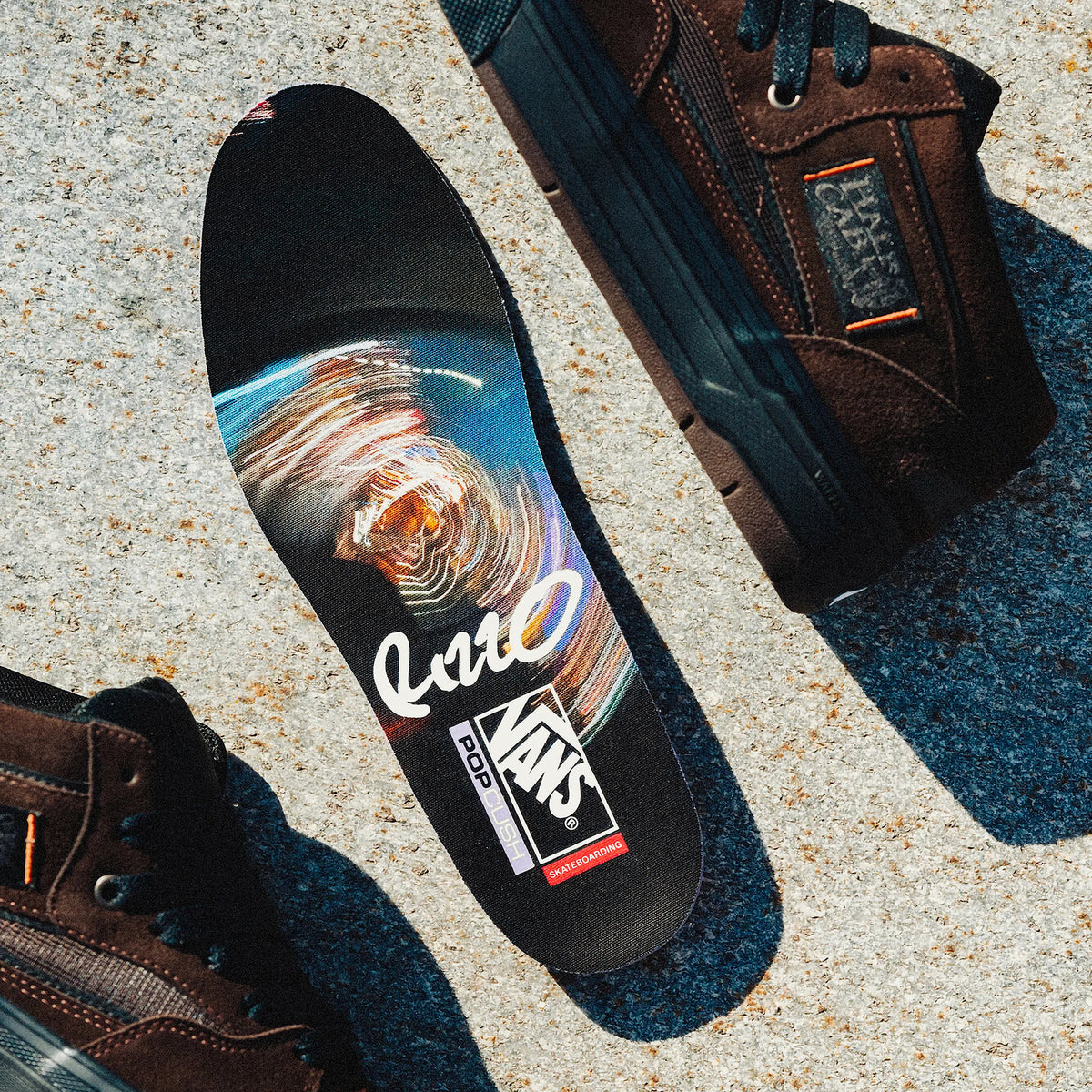 Vans Skate Half Cab® Wafflecup™, rizzo brown/black