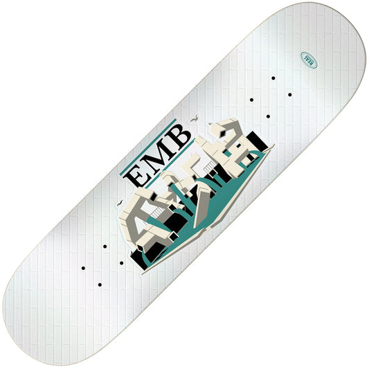 Real Emb Deck (8.25"), white — available at TIKI ROOM