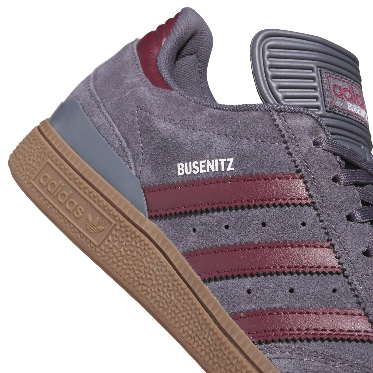 Adidas Busenitz, aurora onix/maroon/gum5 - Tiki Room Skateboards - 3