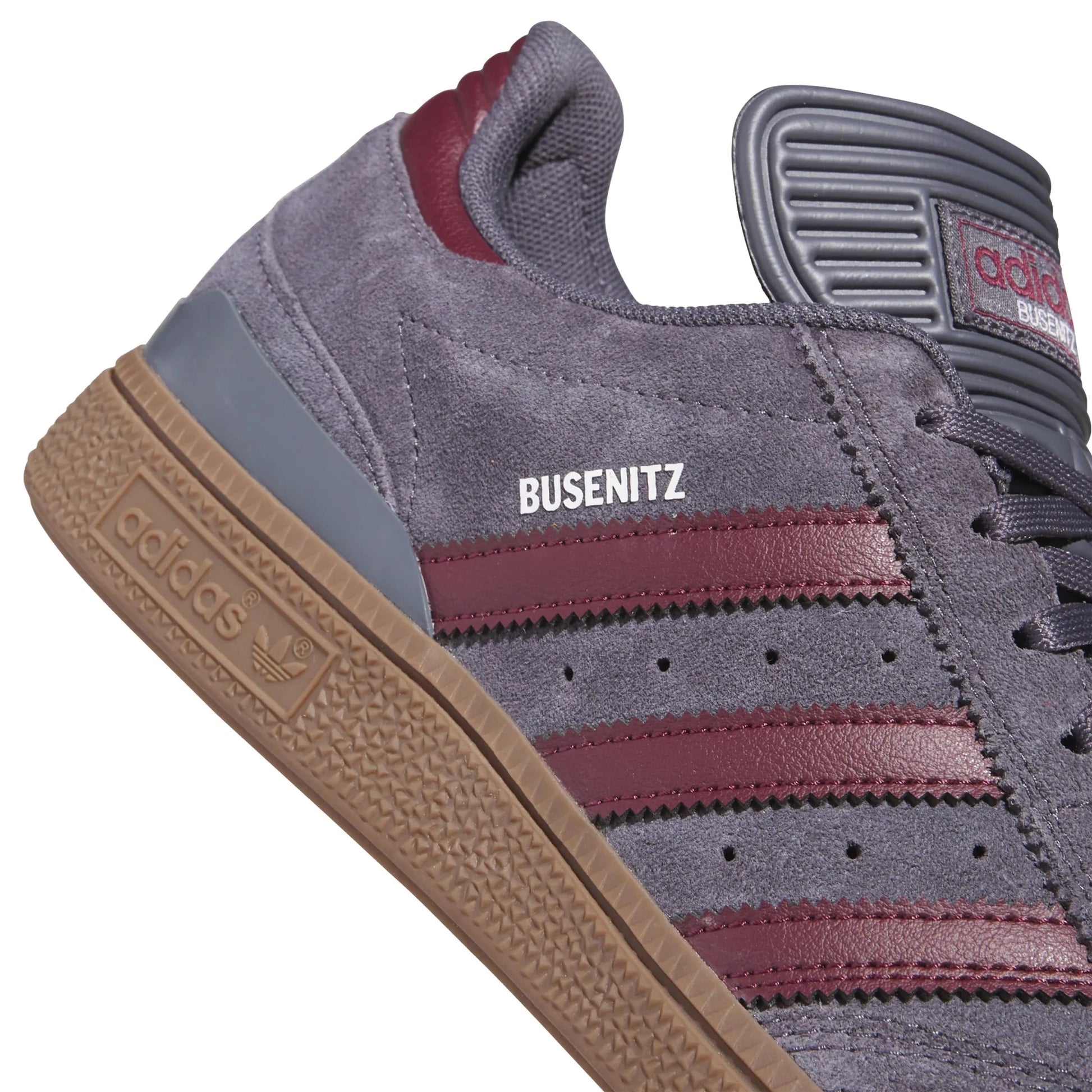 Adidas Busenitz, aurora onix/maroon/gum5 - Tiki Room Skateboards - 3