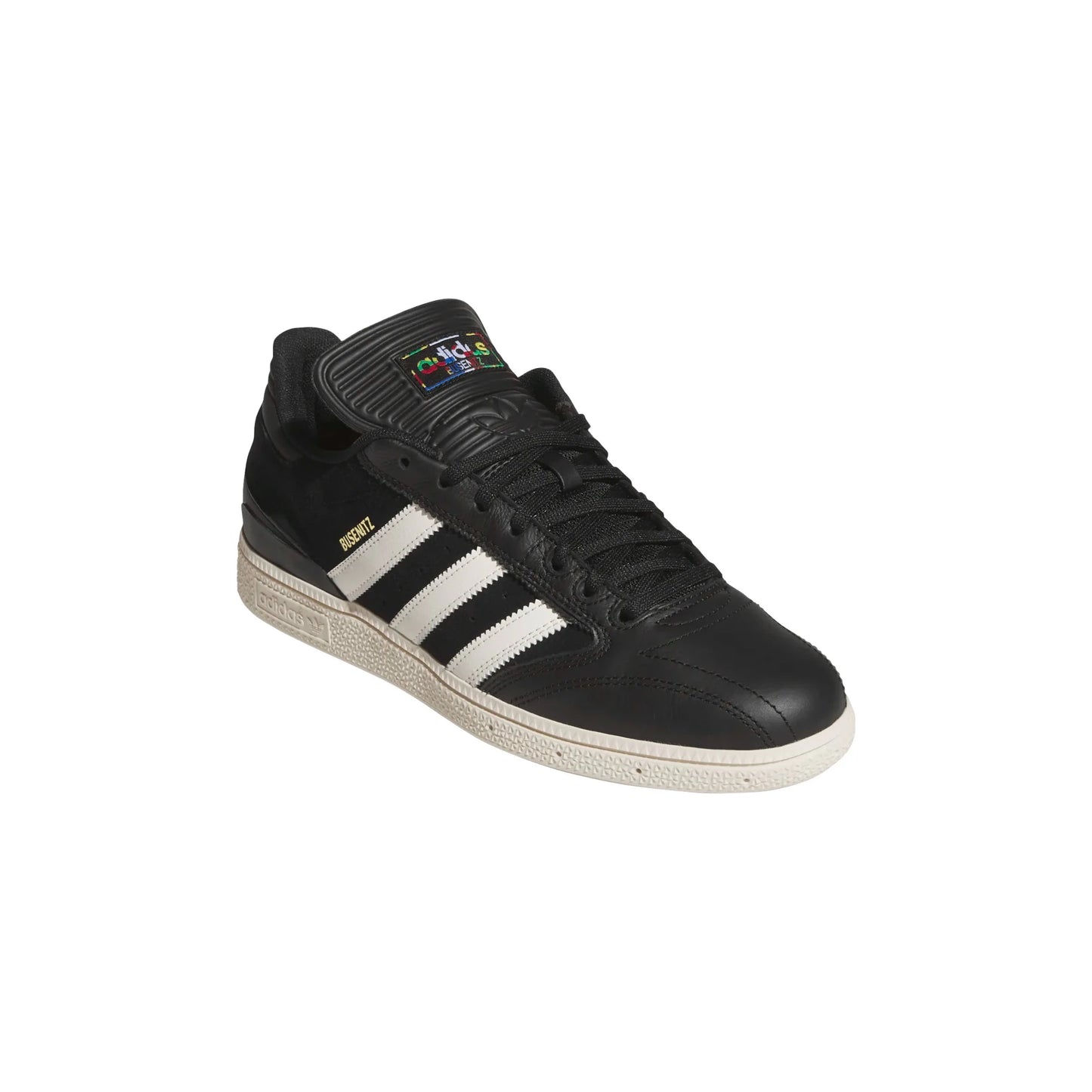 Adidas Busenitz, core black/chalk white/gold met. - Tiki Room Skateboards - 4