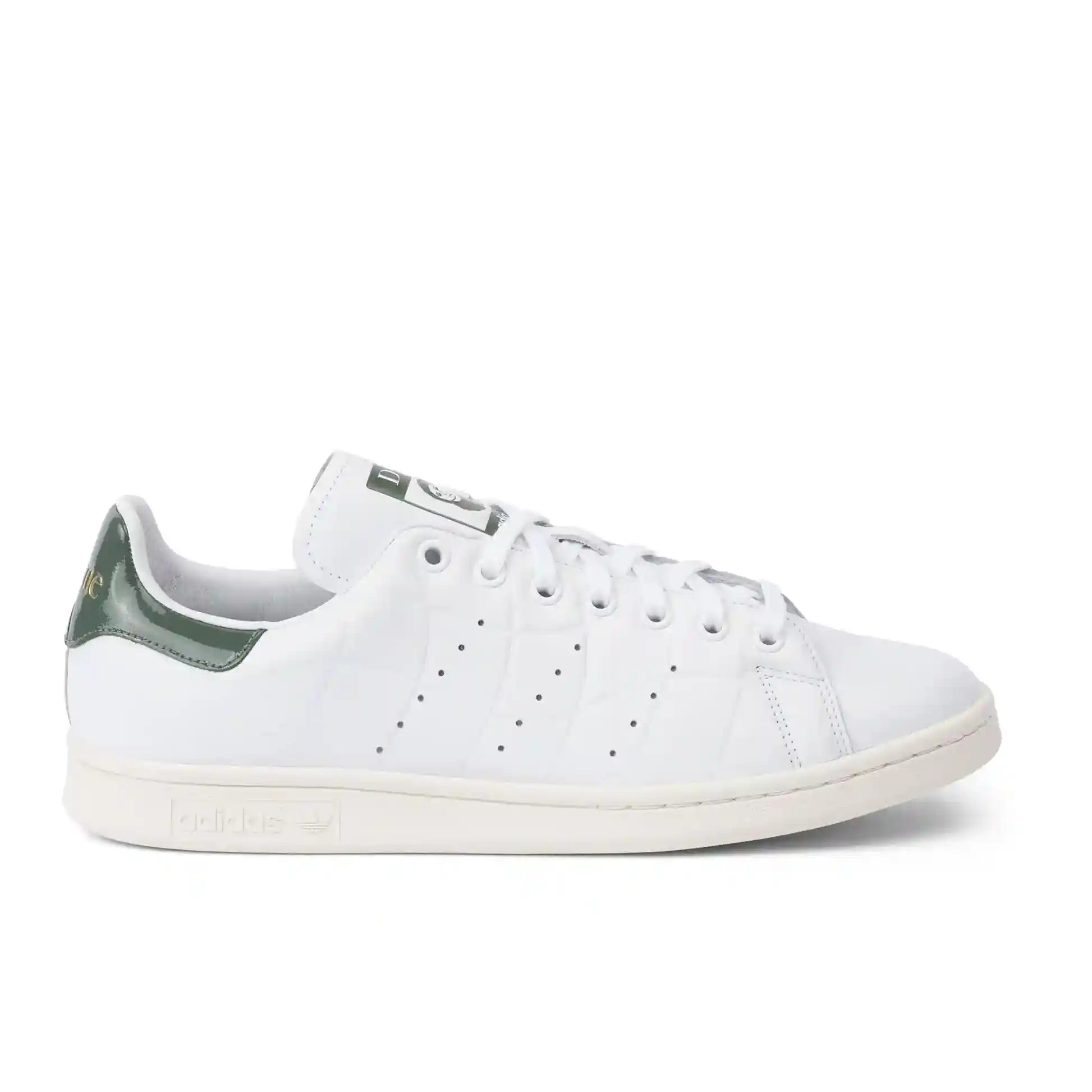 Adidas Dime Stan Smith, cloud white / collegiate green / green oxide - Tiki Room Skateboards - 1