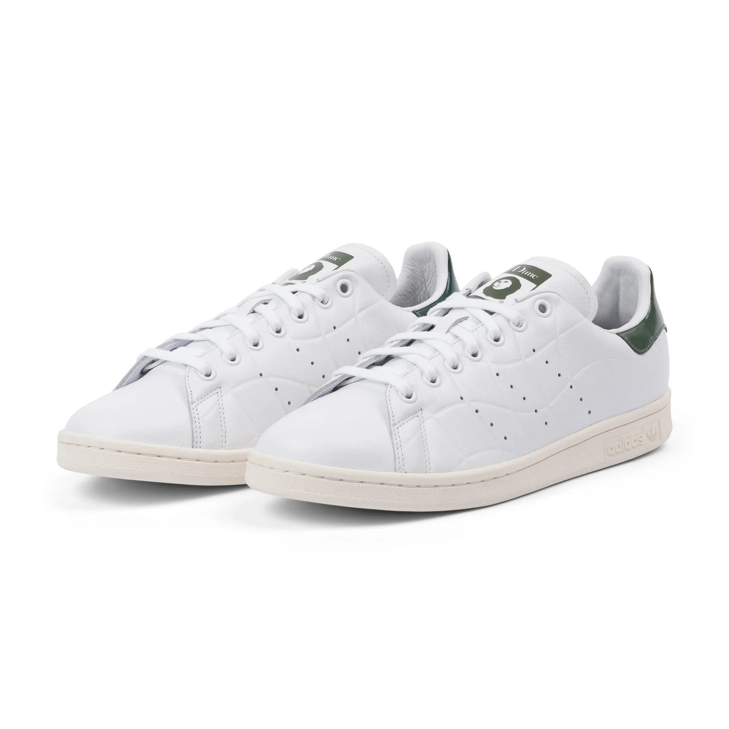 Adidas Dime Stan Smith, cloud white / collegiate green / green oxide - Tiki Room Skateboards - 2