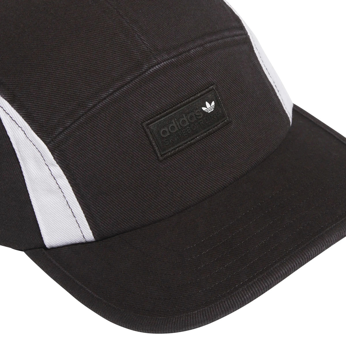 Adidas Faded 5 Panel Cap, black - Tiki Room Skateboards - 3