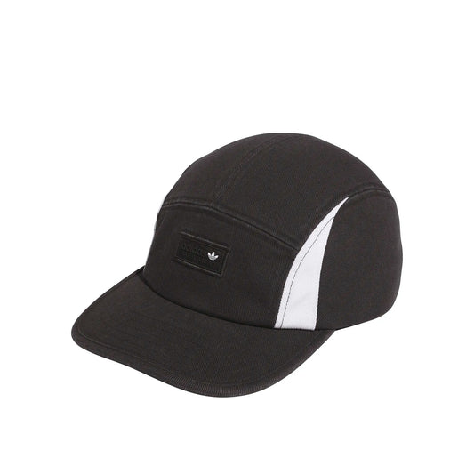 Adidas Faded 5 Panel Cap, black - Tiki Room Skateboards - 1