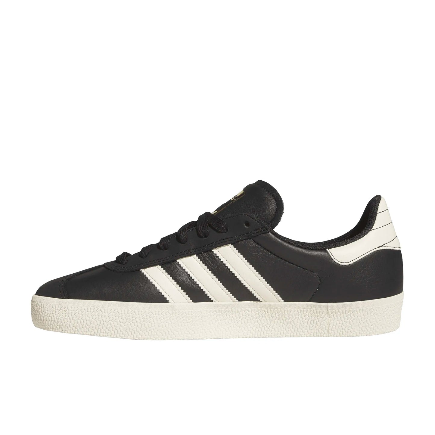 Adidas Gazelle ADV, core black/cream white/gold met. - Tiki Room Skateboards - 6