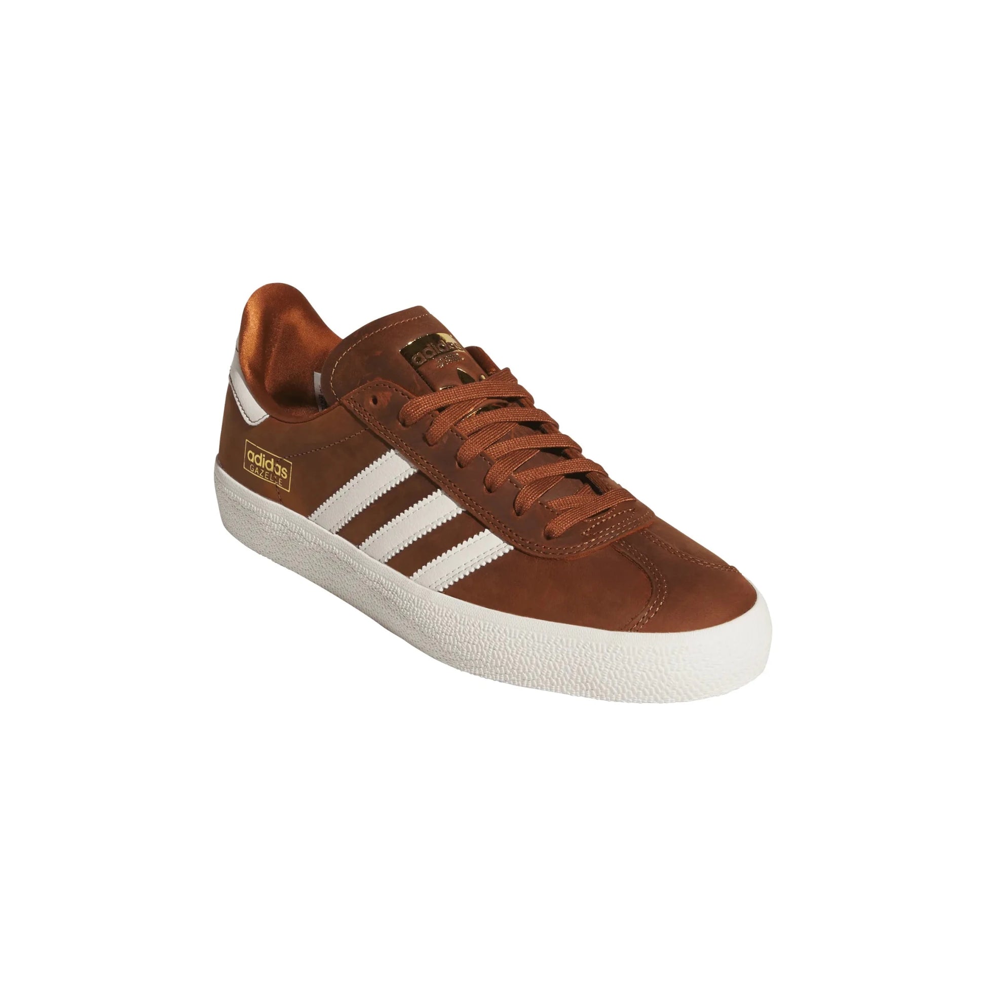 Adidas Gazelle Adv, dusky bronze/chalk white/off white - Tiki Room Skateboards - 5