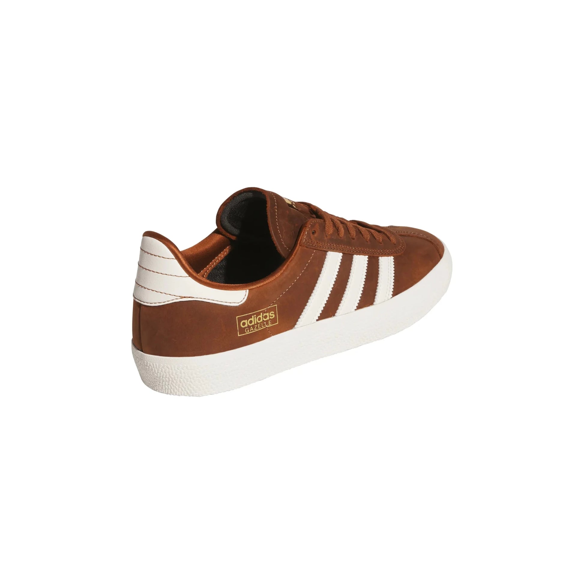 Adidas Gazelle Adv, dusky bronze/chalk white/off white - Tiki Room Skateboards - 4