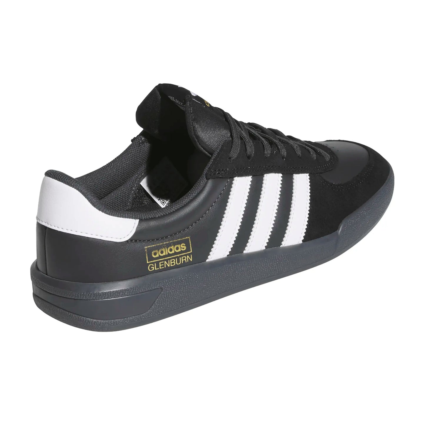 Adidas Glenburn, core black/ftwr white/carbon - Tiki Room Skateboards - 4