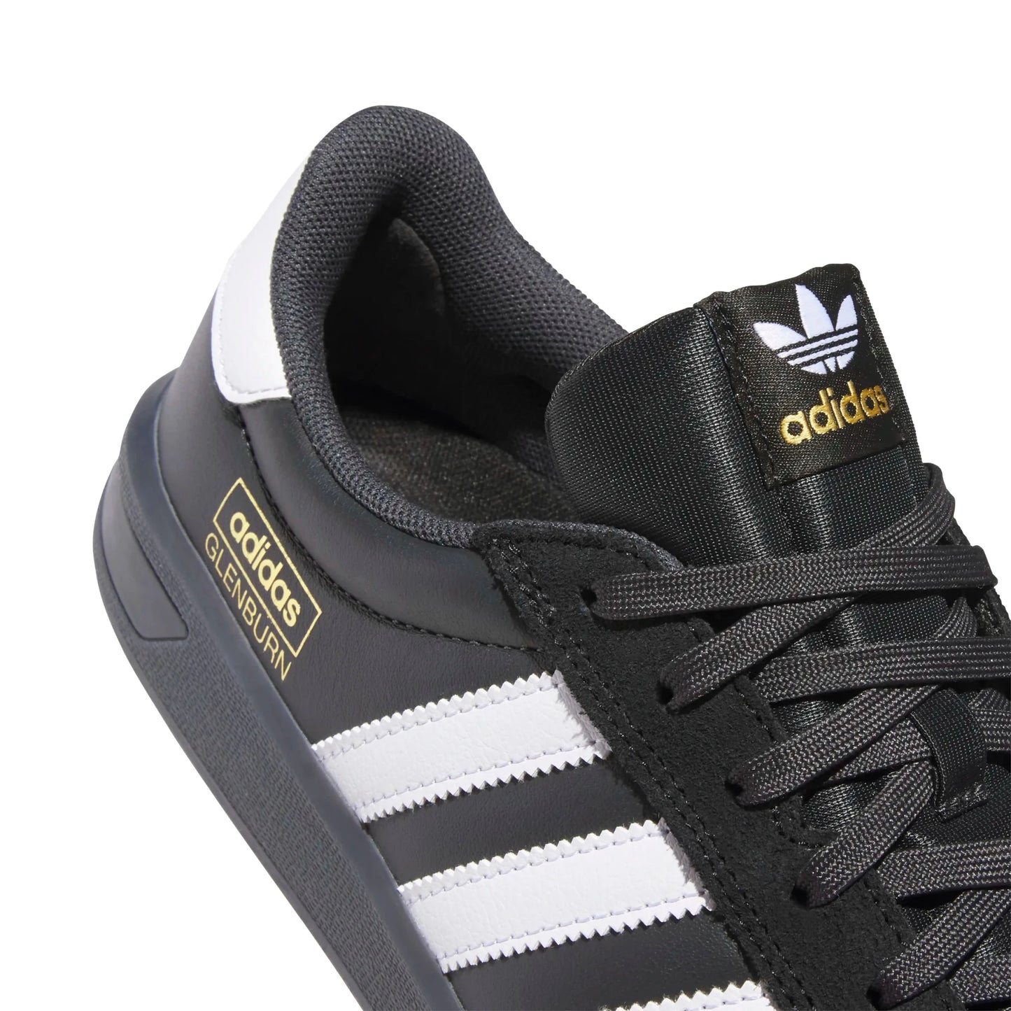 Adidas Glenburn, core black/ftwr white/carbon - Tiki Room Skateboards - 3