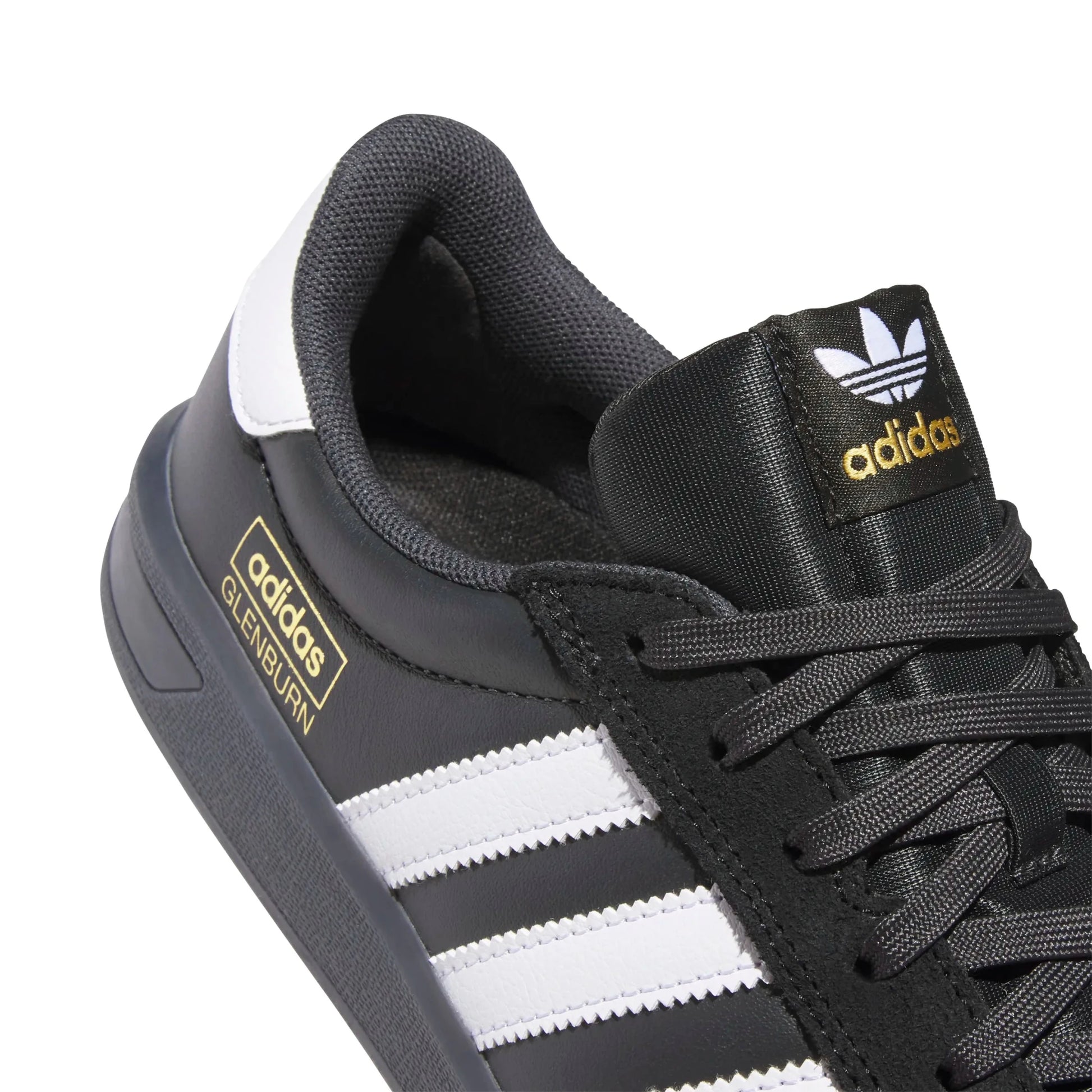 Adidas Glenburn, core black/ftwr white/carbon - Tiki Room Skateboards - 3