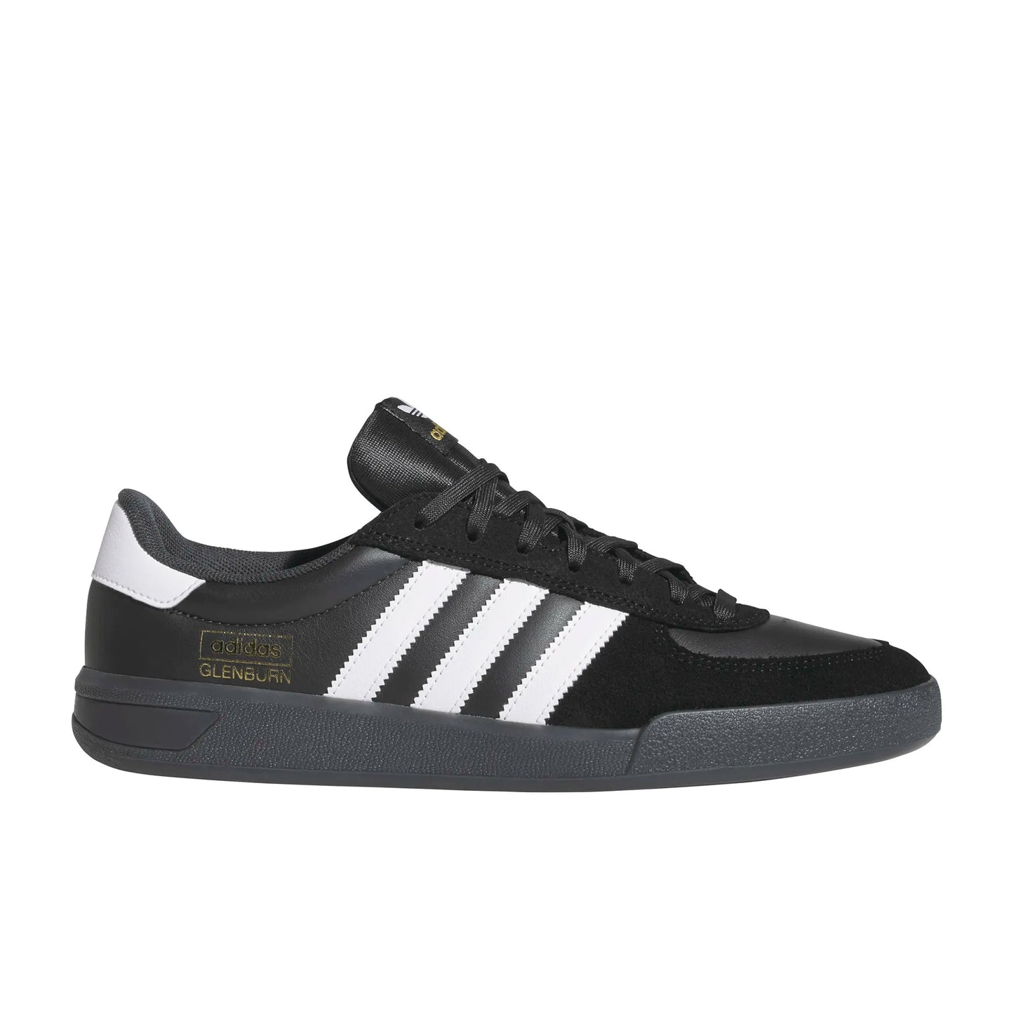 Adidas Glenburn, core black/ftwr white/carbon - Tiki Room Skateboards - 1