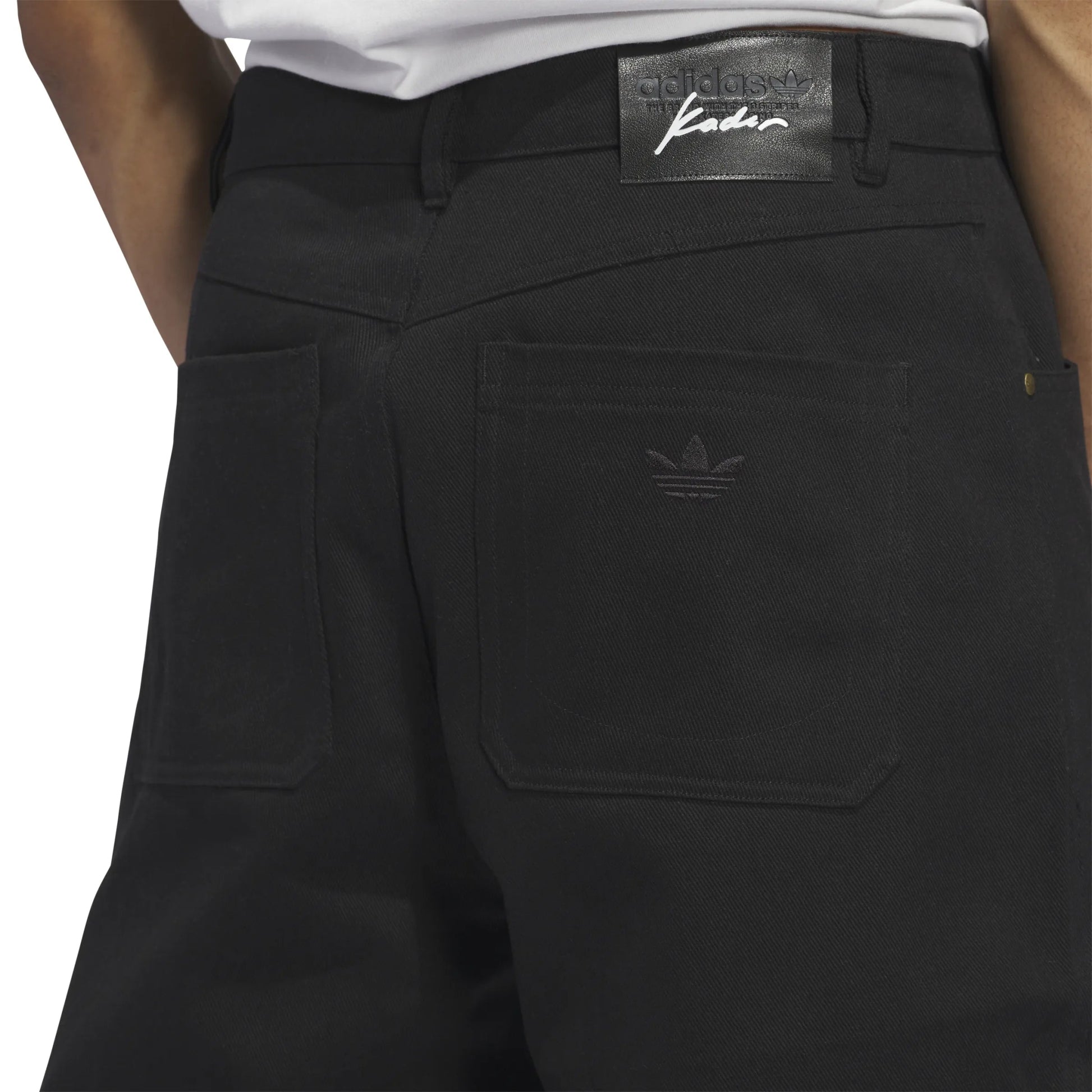 Adidas Kader Pant, black - Tiki Room Skateboards - 7