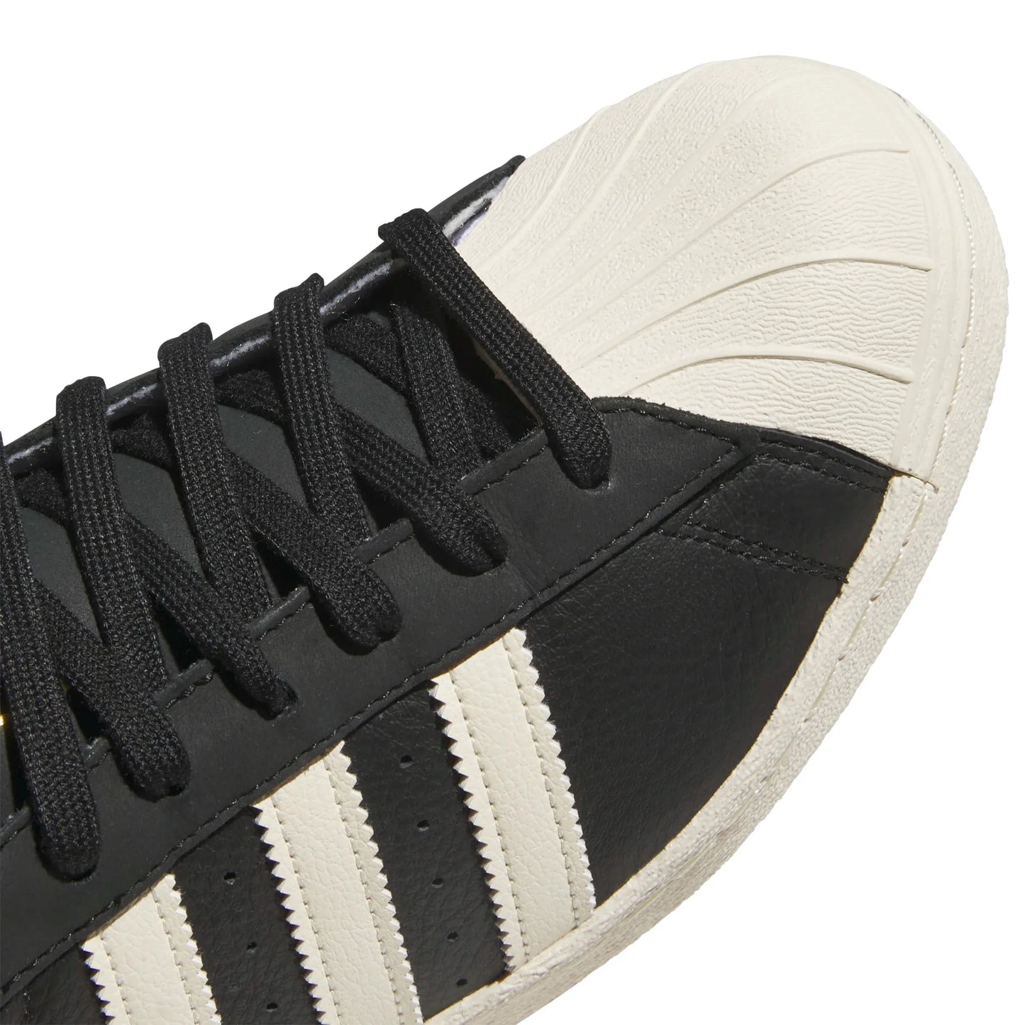Adidas Superstar 80 ADV, core black/cream white/gold metallic - Tiki Room Skateboards - 4