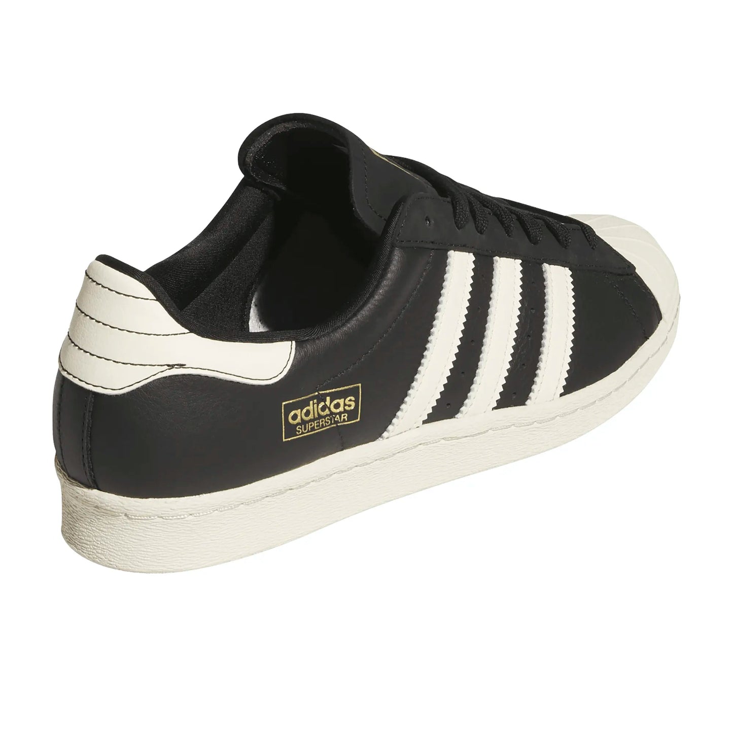 Adidas Superstar 80 ADV, core black/cream white/gold metallic - Tiki Room Skateboards - 3