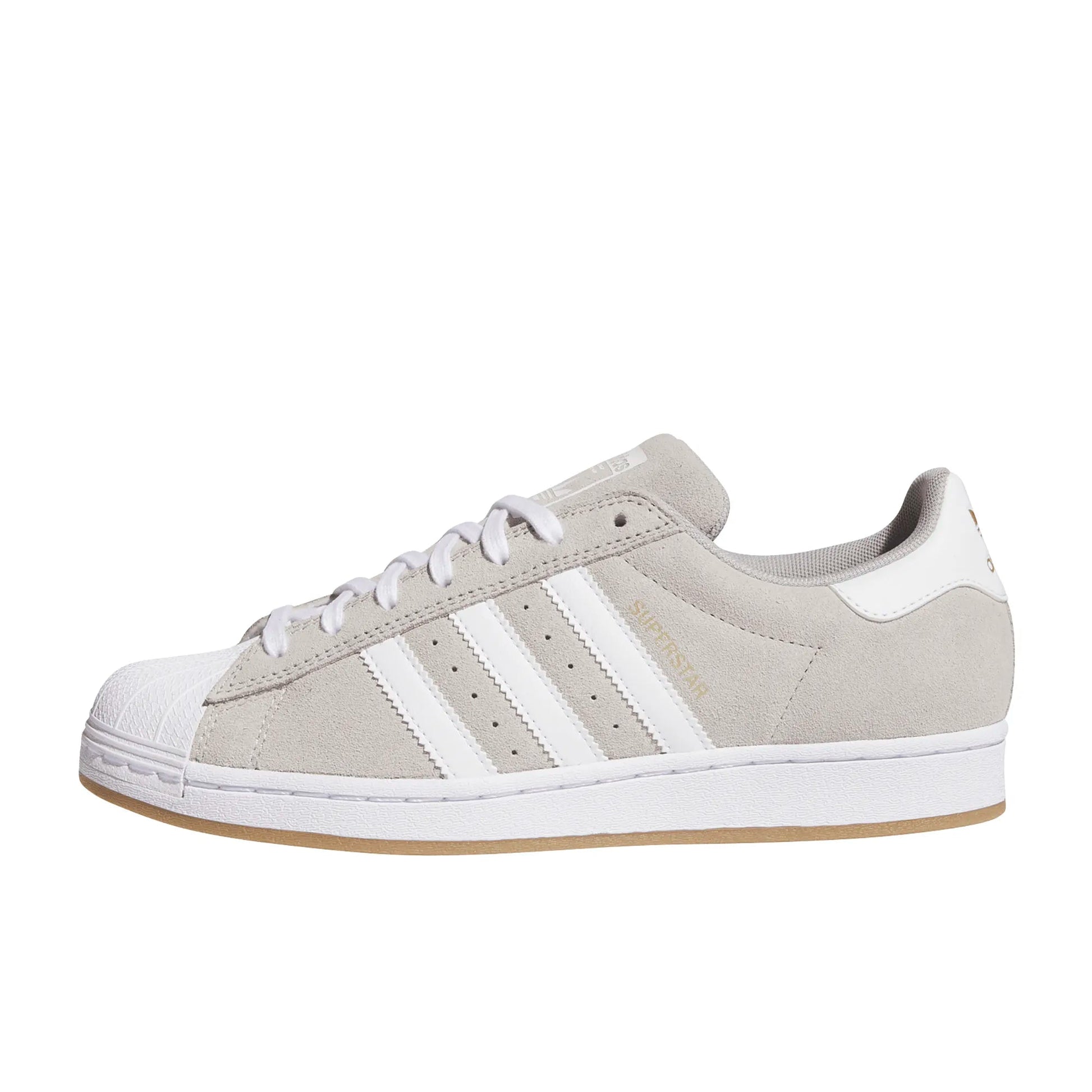 Adidas Superstar Adv, clear granite/ftwr white/gold met. - Tiki Room Skateboards - 8