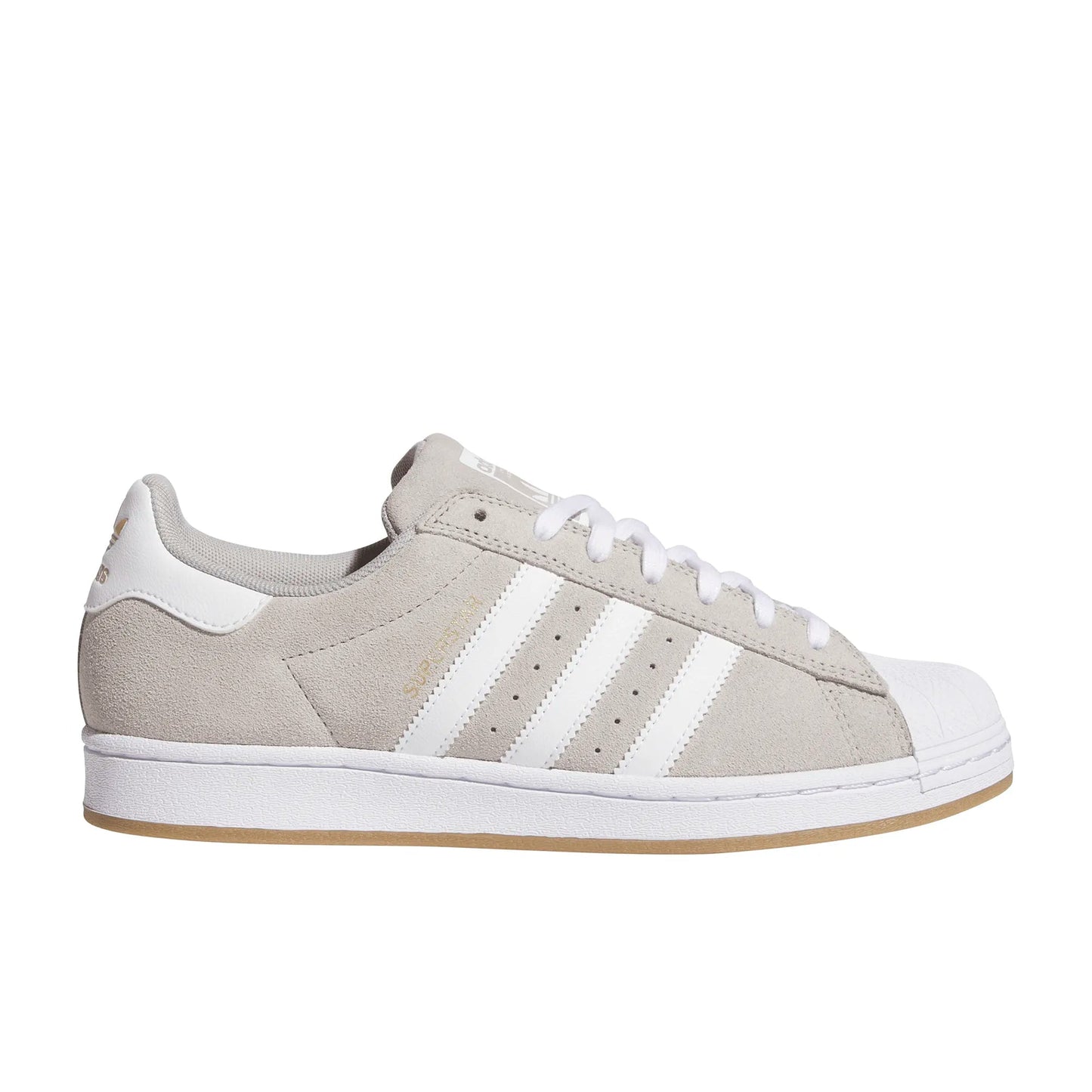 Adidas Superstar Adv, clear granite/ftwr white/gold met. - Tiki Room Skateboards - 1