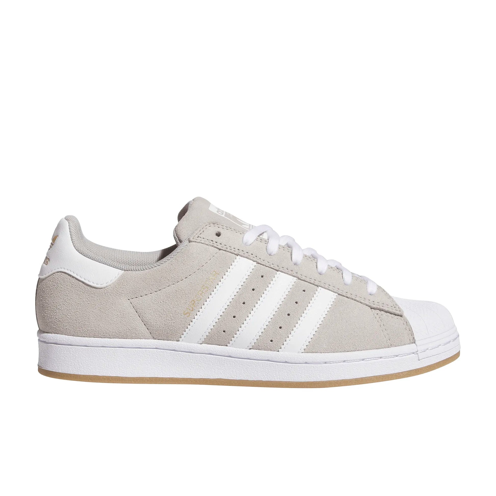 Adidas Superstar Adv, clear granite/ftwr white/gold met. - Tiki Room Skateboards - 1