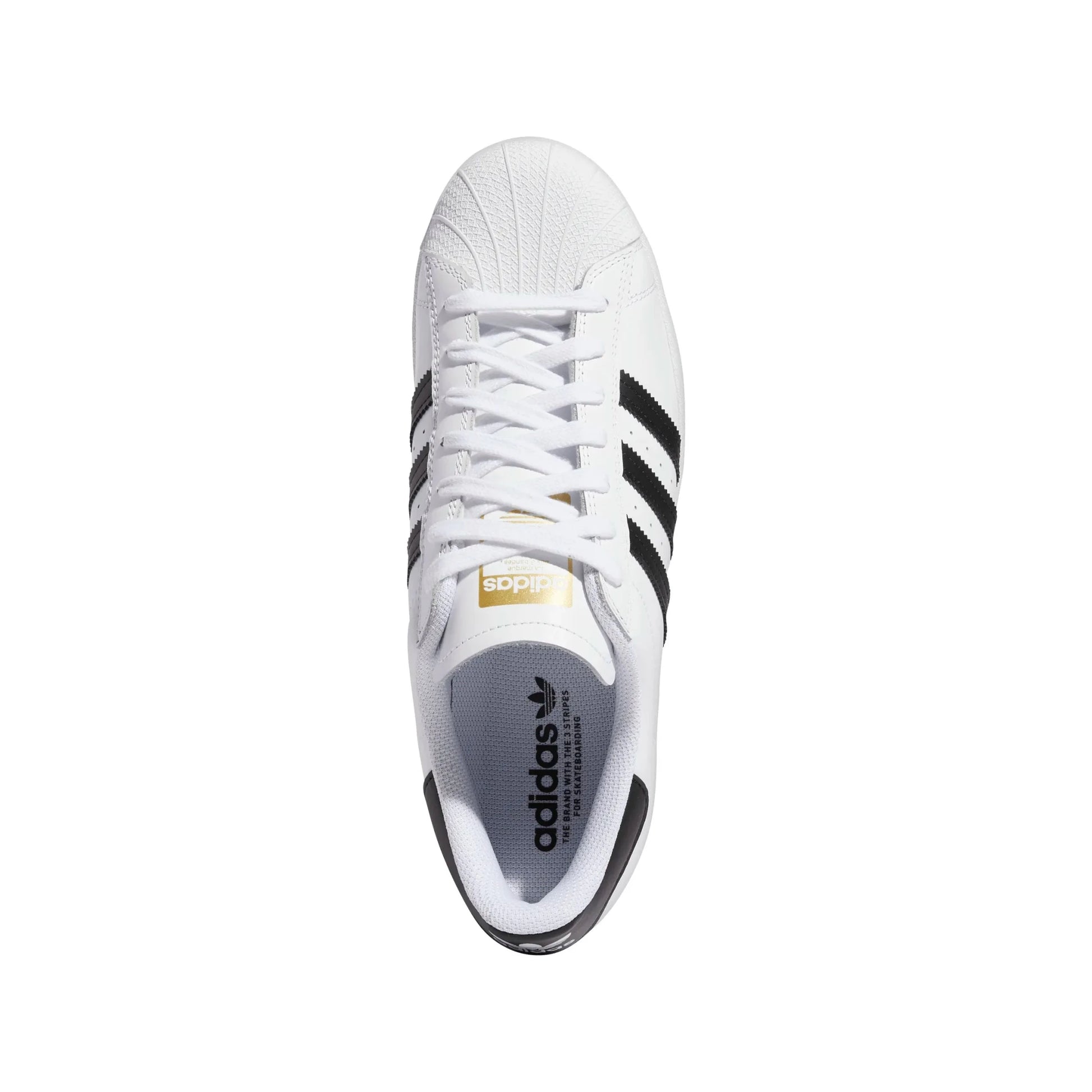 Adidas Superstar ADV, ftwr white/core black/ftwr white - Tiki Room Skateboards - 9