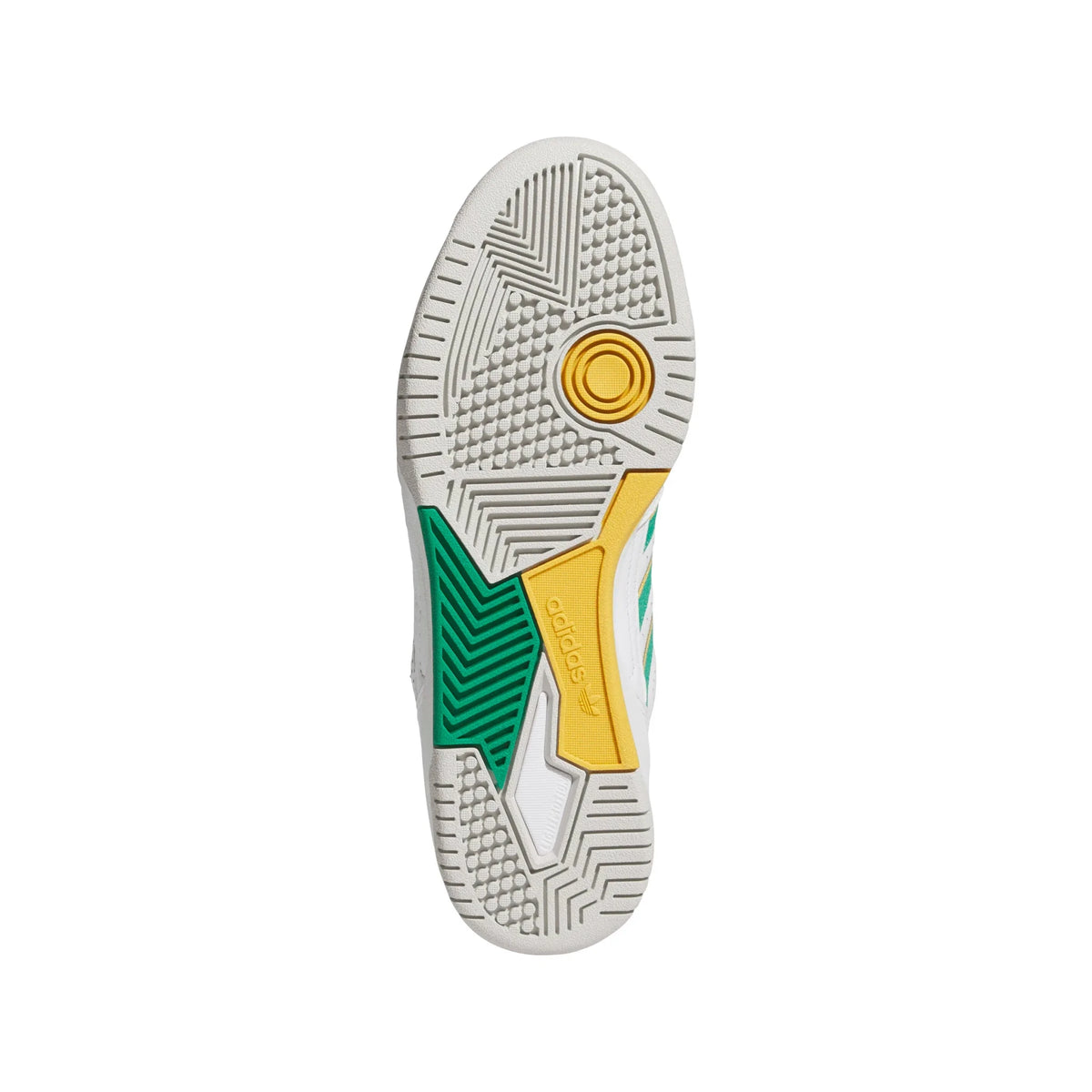 Adidas Tekkira Cup, ftwr white/court green/preloved yellow - Tiki Room Skateboards - 6