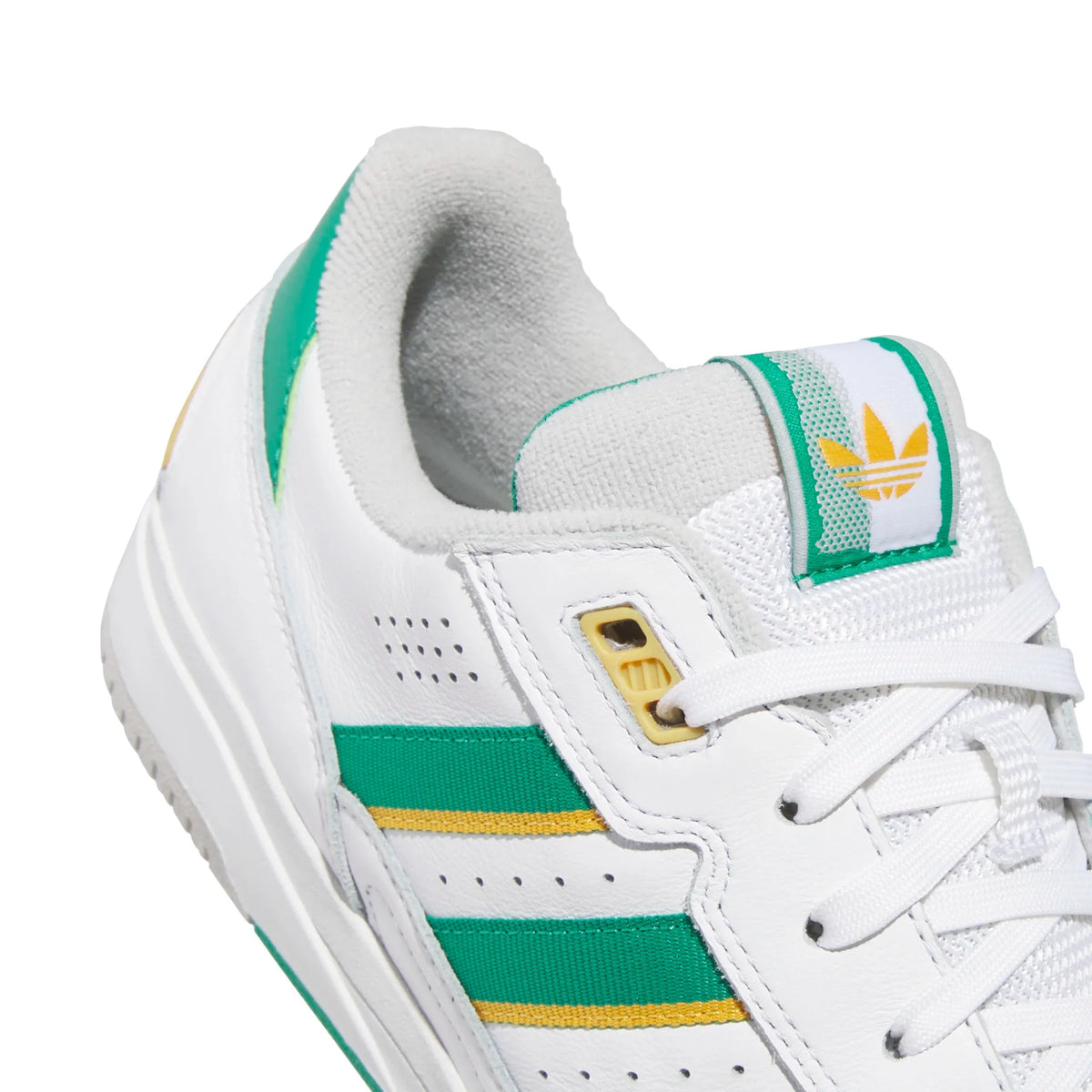 Adidas Tekkira Cup, ftwr white/court green/preloved yellow - Tiki Room Skateboards - 2