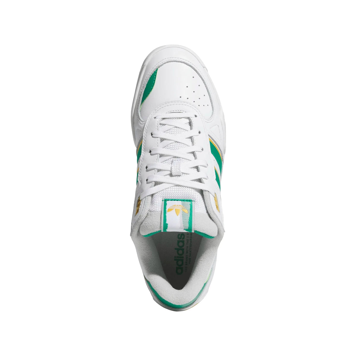 Adidas Tekkira Cup, ftwr white/court green/preloved yellow - Tiki Room Skateboards - 5