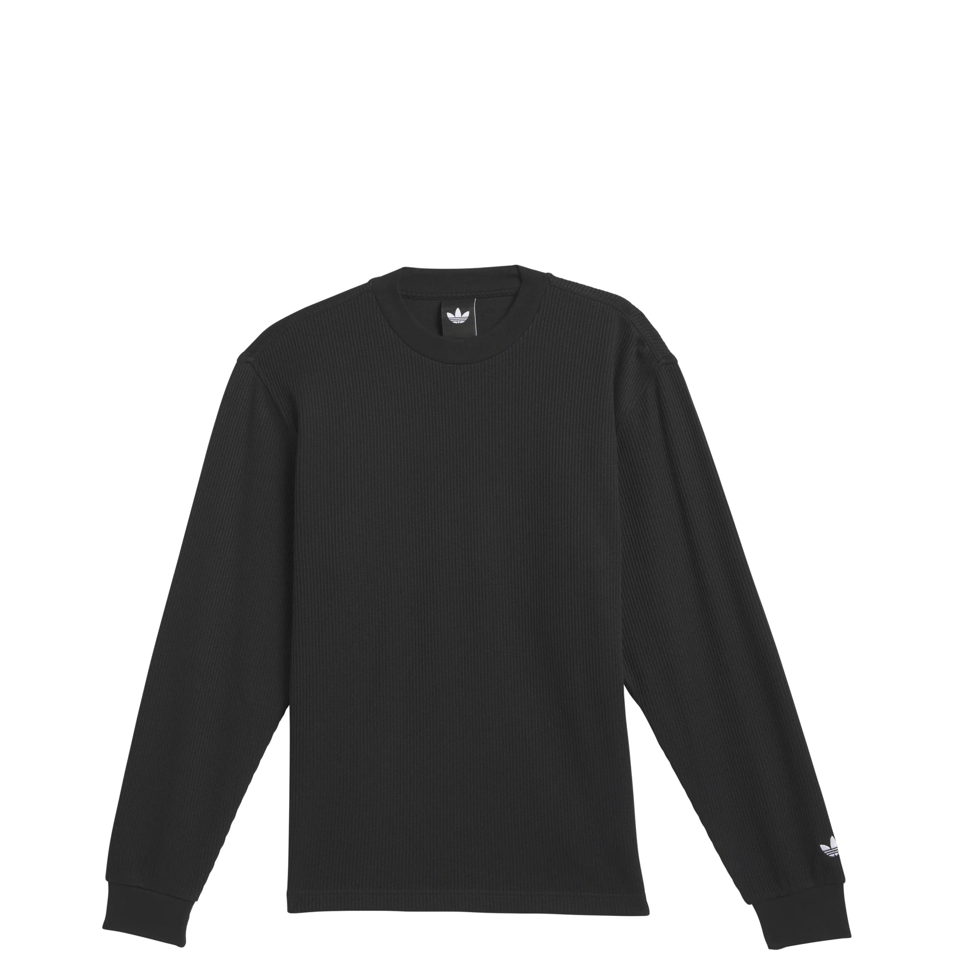 Adidas Thermal Longsleeve Tee, black - Tiki Room Skateboards - 1