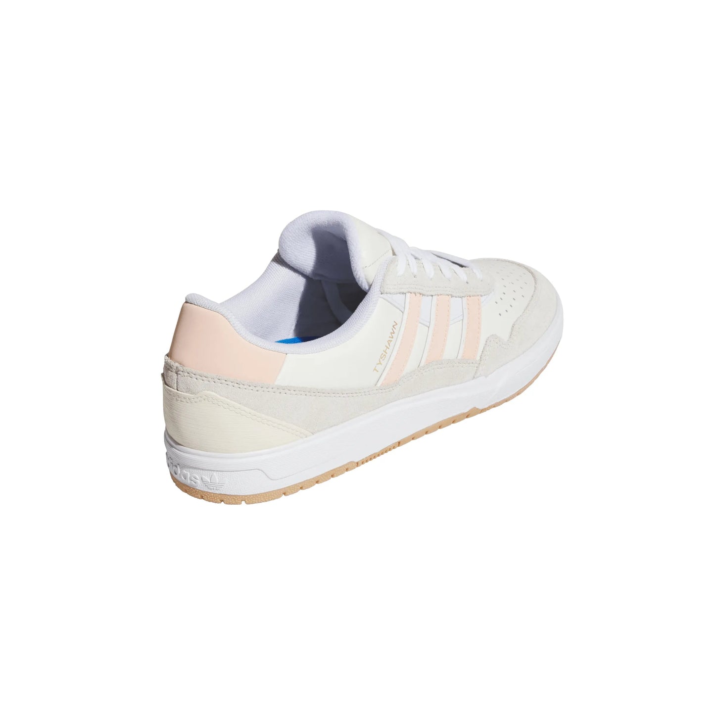 Adidas Tyshawn II, wonder white/powder coral/off white - Tiki Room Skateboards - 8