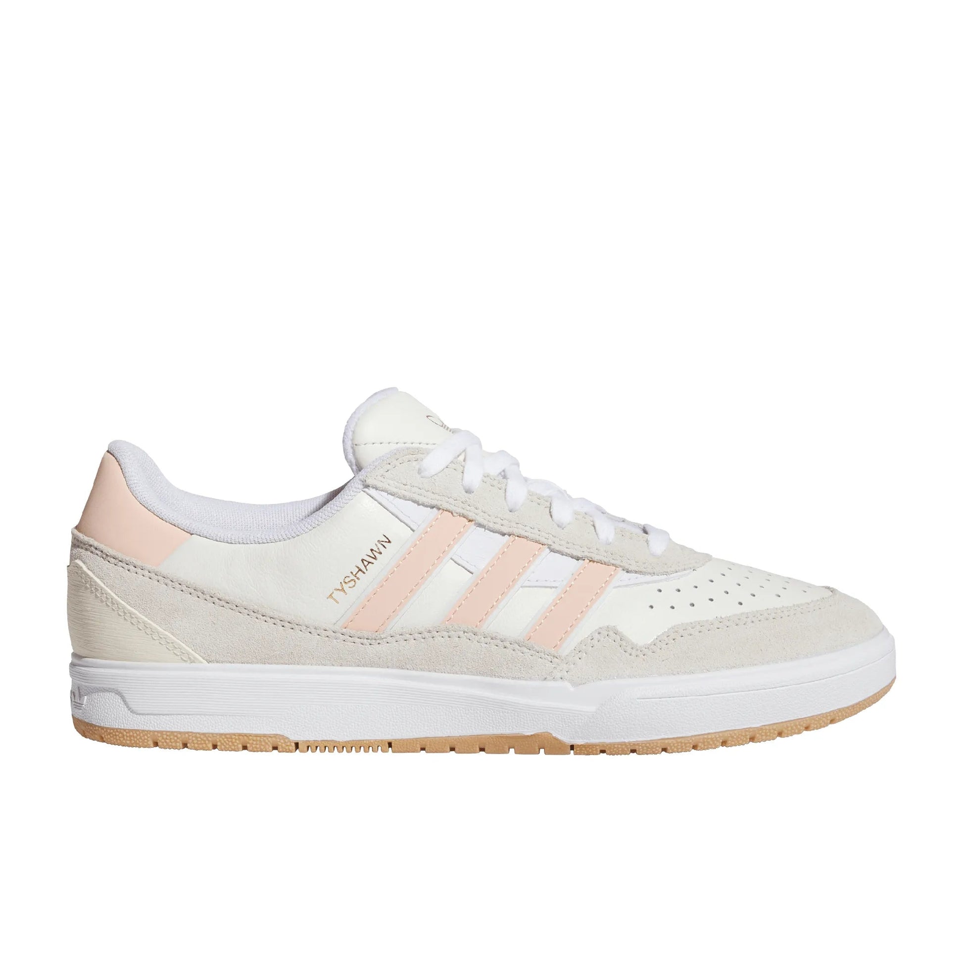 Adidas Tyshawn II, wonder white/powder coral/off white - Tiki Room Skateboards - 1