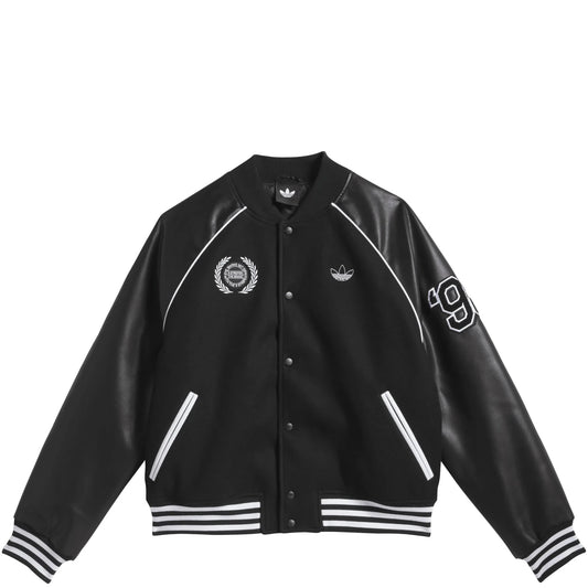 Adidas Tyshawn Jacket, black/white - Tiki Room Skateboards - 1