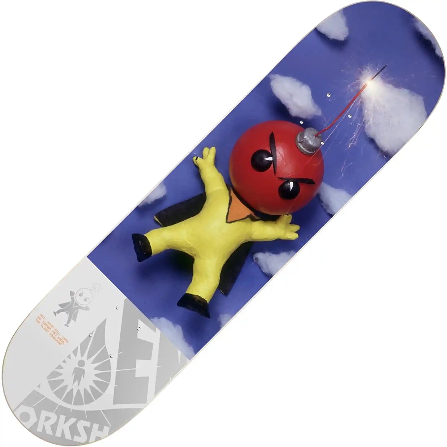 Alien Workshop Bomb Man KTC Mache Deck (7.875") - Tiki Room Skateboards - 1